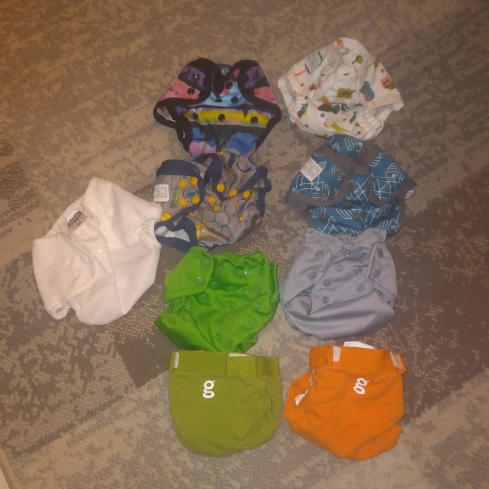Assorted brands new cloth diaper covers